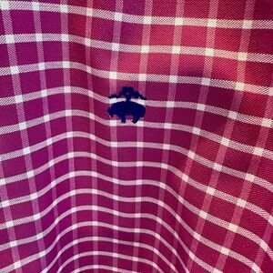 Brooks Brothers Pink Checkered Shirt